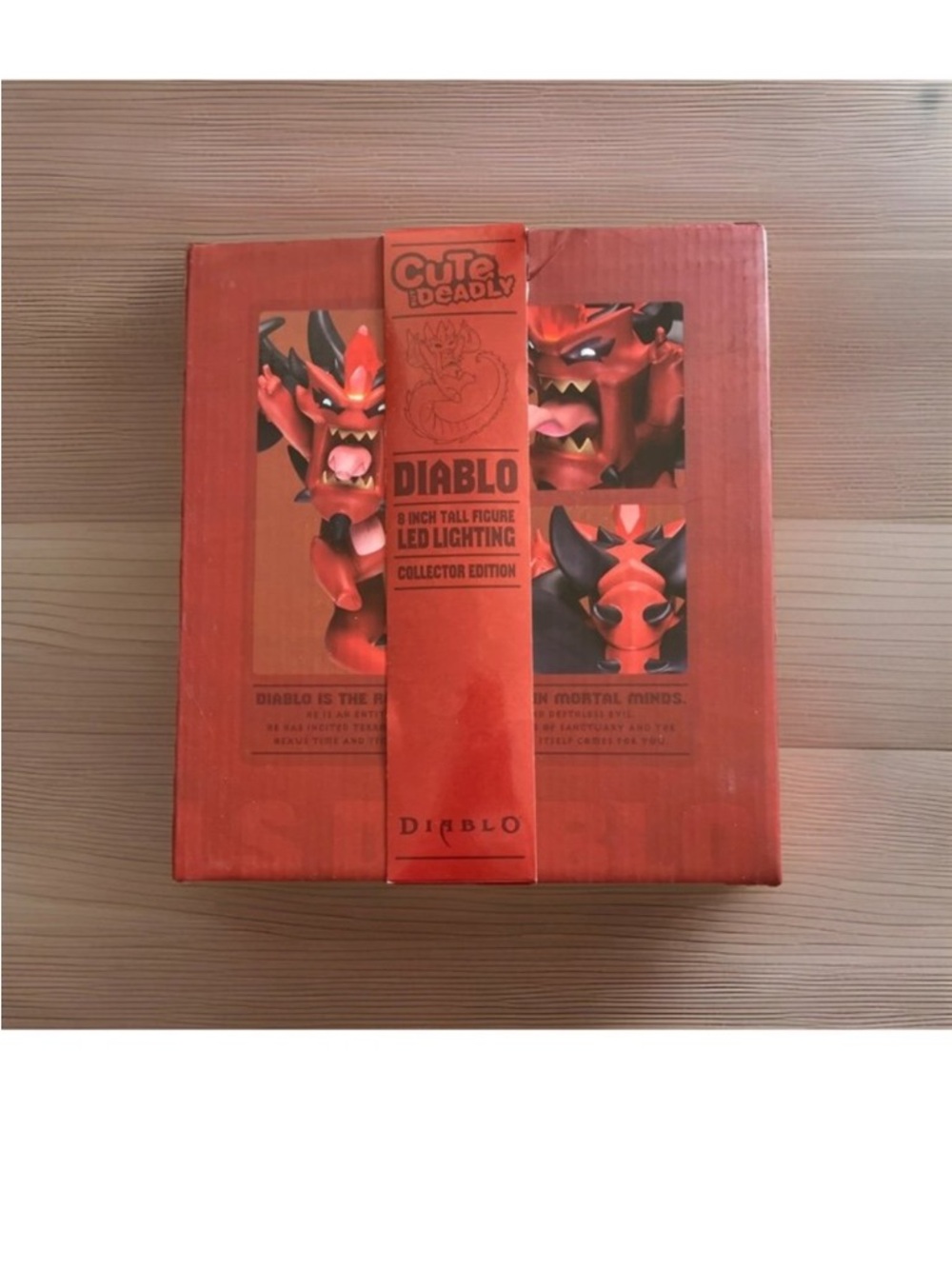 Cute Deadly Diablo 8" LED Figure Collector Edition - Red